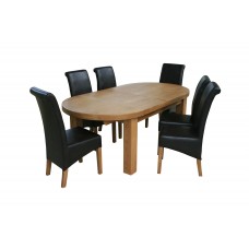 Vinnie Oval dining table 